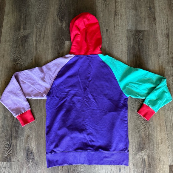 🧸Teddy Fresh Color Block Hoodie Hooded Sweatshirt Size Large🧸 - Picture 5 of 8